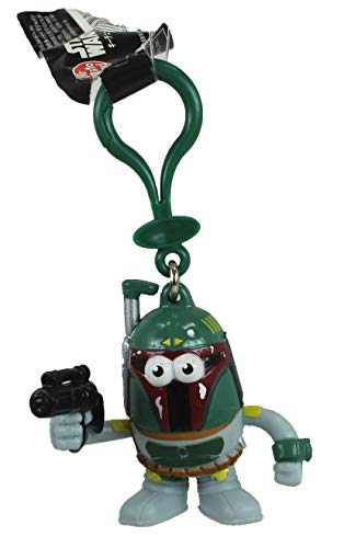 Hot Toys Japan Star Wars Mr. Potato Head Bobba Fett - Llavero de 6 cm