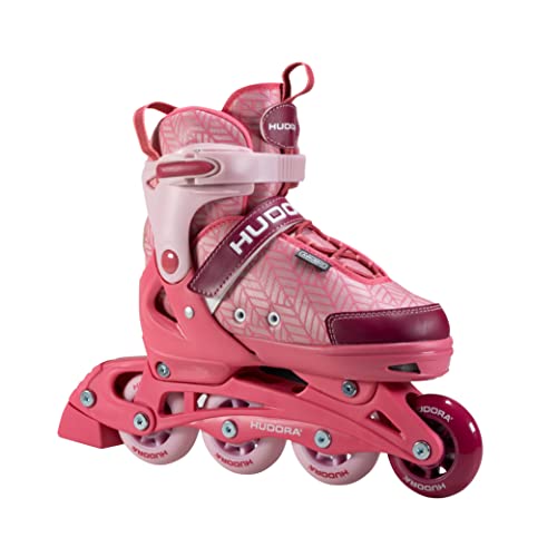 HUDORA MIA 2.0 Patines en línea - Patines en línea Ajustables - Patines en línea para niñas - Pixie Talla 33-36