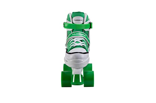 HUDORA Patines para Patines, Zapatillas para niños y jóvenes, Patines de Ruedas Ajustables – cómodos Patines quads, Disco