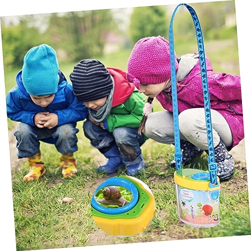 ibasenice 1 Juego Coleccionista De Insectos para Niños Equipo Receptor Kit De Captura Juegos Al Aire para Niños Pequeños Terrarium Atrapando Niño Pequeño Aspiradora Oruga Abdominales