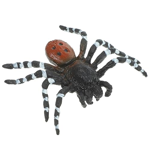 ibasenice Juguete De Araña Realista De Halloween Mini Araña De Juguete Figuras De Araña Macabras Falsas Juego De Broma Horror Accesorio De Miedo para Fiesta De Halloween Suministros A Favor