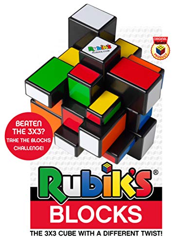 IDEAL, Rubik'S Blocks Cube: Twist, Turn, Learn, Brainteaser Puzzles, Ages 8+