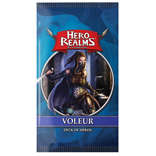 IELLO Hero Realms – Deck de héroe: ladrón – Booster 15 cartas VF