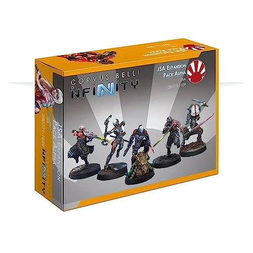 Infinity: JSA Expansion Pack Alpha (repacked) - Miniatura sin pintar de Corvus Belli - Compatible con Infinity y otros RPG de mesa TTRPG