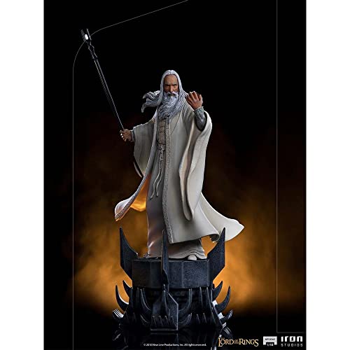 IRON STUDIO Figura Art Scale El Señor de Los Anillos Saruman