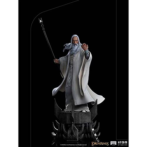 IRON STUDIO Figura Art Scale El Señor de Los Anillos Saruman