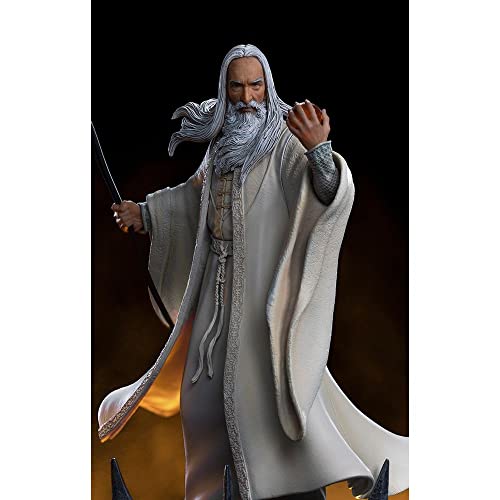 IRON STUDIO Figura Art Scale El Señor de Los Anillos Saruman