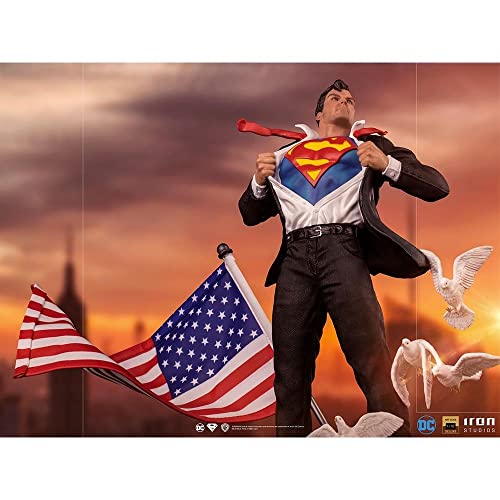 Iron Studios DC Comics - Figura Decorativa 1/10 Deluxe Art Scale Clark Kent 29 cm