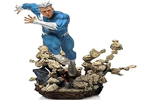 Iron Studios Marvel Quicksilver Escala 1/10 | Marvel Comics Series X-Men | Figura Coleccionable de 8 Pulgadas