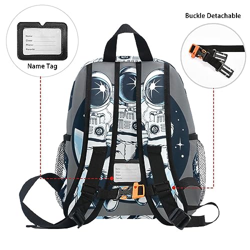 ISAOA Mochila infantil de astronauta espacial para preescolar, bolsa de viaje, mochila de guardería para niños y niñas, N.º 8, Taille unique