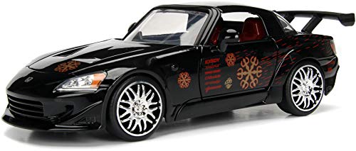 Jada Johnny's 2001 Honda S2000 Black Fast & Furious Movie 1/24 Diecast Model Car by 99541