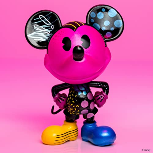 Jada- Set Figuras Mickey y Minnie 10cm, Pop Art, Fabricadas en Metal Fundido a Alta Presión, Edición Especial, Coleccionismo, Adecuado a Partir de 8 Años (253074007)