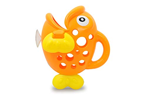 Jamara 460614 Hungry Fish - Juego de Juguetes para el baño, Color Naranja