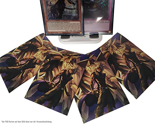 JAW REX Yu-Gi-Oh! Marik Ishtar Card Sleeves - Fundas para tarjetas de tamaño japonés (60 unidades)
