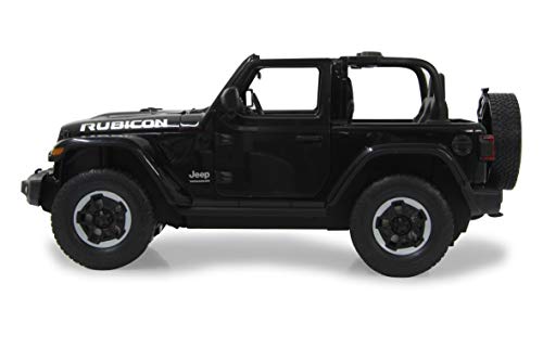 Jeep Wrangler JL 1:14 Noir 2,4GHz Porte manuelle