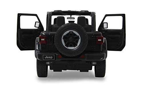 Jeep Wrangler JL 1:14 Noir 2,4GHz Porte manuelle