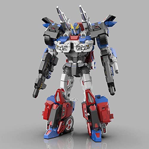 JIGFLY 7in Transforming Smokescreen New Autobot Leader, Alpha Trion Close Guard, Variable Sports Car Model Robot Series Toy Figura de acción Versión KO