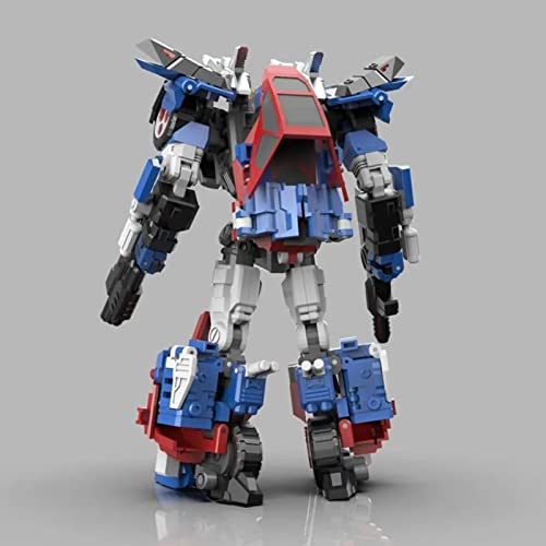 JIGFLY 7in Transforming Smokescreen New Autobot Leader, Alpha Trion Close Guard, Variable Sports Car Model Robot Series Toy Figura de acción Versión KO