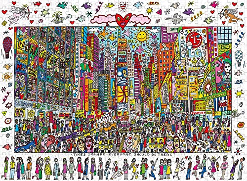 Jigsaw 1000 Piece Jigsaw Times Square Regalos para Amantes O Amigos