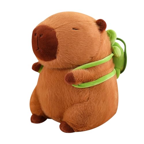 JINGAN Almohada De Felpa De Capibara, Juguetes De Peluche De Capibara, Juguetes De Peluche, Almohada De Felpa Suave con Adorable Diseño De Juguete De Peluche, Almohada De Peluche