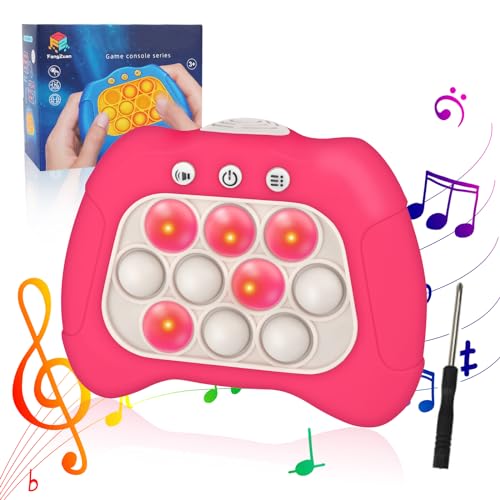 JOPHEK Consola de Juegos Burbujas de Empuje rápido,Puzzle Pop Game,Fidget Bubble Game,Controller Fidget Toys Máquina de Juego de Rompecabezas para Niños y Adultos