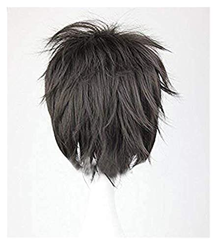 JPSOUP Sword Art Online Cosplay Kirito/Kazuto Kirigaya Black Reverse Bend Wig Short