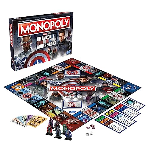 Juego de Mesa Monopoly Falcon y el Soldado de Invierno (F5851105)