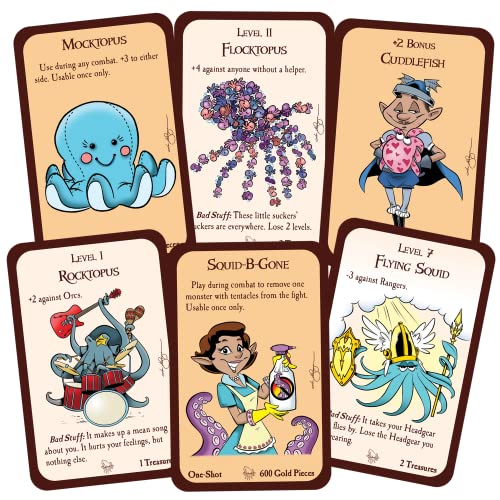 Juego de mesa Munchkin Squids