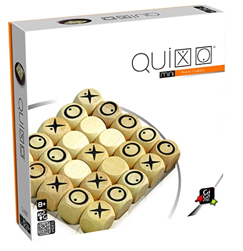 Juego de minijuegos de madera Quixo + Pylos + 1 abrebotellas Blumie (Pylos + Quixo)