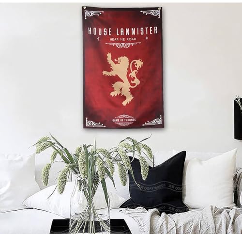 juego tronos decoracion - banner de casa game thrones Tyrell 104X65CM