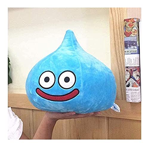 Juguete de Peluche Juguete de peluche Dragon Quest Slime King, figura de acción de peluche, muñeco de dibujos animados japoneses, modelo de Anime, juguete for niñas y niños, abrazo suave y tierno Muñe