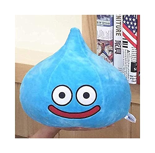 Juguete de Peluche Juguete de peluche Dragon Quest Slime King, figura de acción de peluche, muñeco de dibujos animados japoneses, modelo de Anime, juguete for niñas y niños, abrazo suave y tierno Muñe