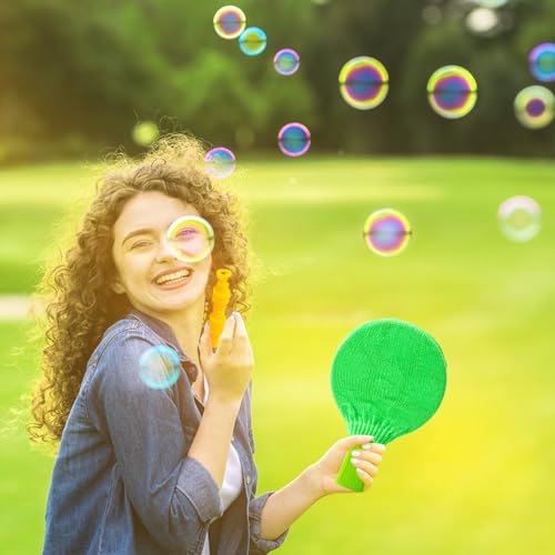 Juguete de Rebote de Burbujas Que sopla - Juguete de Burbujas impoppable para la interacción Entre Padres e Hijos,Juguetes de Fitness para Interiores para el hogar, guardería, Parque de Virtcooy