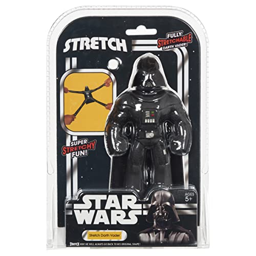 Juguete elástico de Darth Vader de Star Wars. Brazo elástico, increíble diversión elástica. Darth Vader Totalmente elástico. Regalo Ideal para niñas, niños y fanáticos de Star Wars