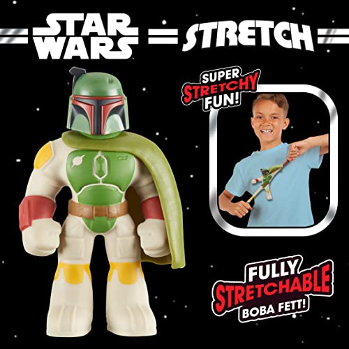 Juguete elástico de Star Wars Boba Fett. Brazo elástico, increíble diversión elástica. Boba Fett Totalmente elástico. Regalo Ideal para niñas, niños y fanáticos de Star Wars