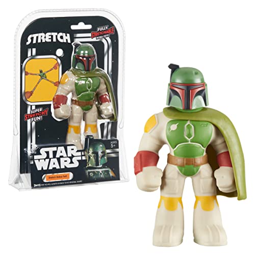 Juguete elástico de Star Wars Boba Fett. Brazo elástico, increíble diversión elástica. Boba Fett Totalmente elástico. Regalo Ideal para niñas, niños y fanáticos de Star Wars