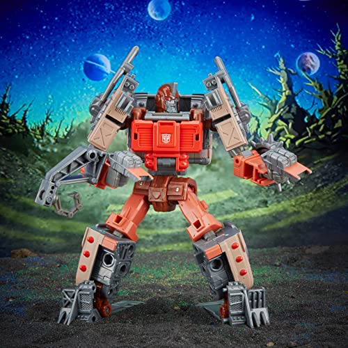 Juguetes Transformers - Figura de acción Legacy Evolution de Scraphook - Clase de Lujo - 14 cm - para niños y niñas a Partir de 8 años, F7191