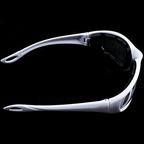 Junguluy Libre de Lágrimas Gafas de Protección Para Picado de Cebolla Gafas de Protector de Ojos Herramienta de Cocina Gadget Blanco