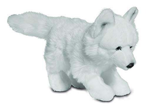 Katerina Prestigre - Peluche de lobo blanco 24/33/14 cm