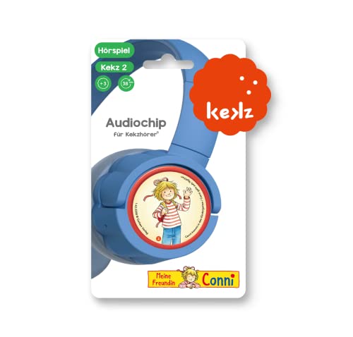 Kekz Conni Kekz 2 - Chip de Audio para escucho de Galletas, Conni llega a la guardería, Juego de Audio para niños a Partir de 3 años, Tiempo de Juego de 34 Minutos Aprox