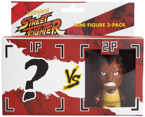 Kidrobot Street Fighter Balrog Mini Figure, 2-Pack