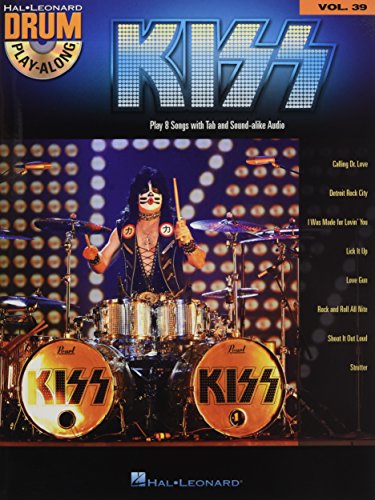 Kiss batterie +cd: Drum Play-Along Volume 39 (Hal Leonard Drum Play-Along, 39)