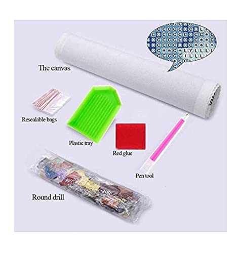 Kit De Bricolaje De Pintura De Diamante 5D Para NiñOs Kit De Bordado De Diamantes De ImitacióN Pato salvaje NiñOs Y Adultos Cuadros Decorativos Regalo