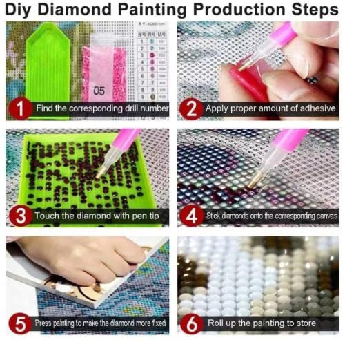 Kit pintura de diamante pintura por numeros 5D DIY paisaje junto al lago adultos Niños Mosaico diamantes de imitación bordado punto de cruz habitación de pared decoración 60x80cm