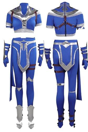 Kitana Kombat - Máscara de cosplay para hombre, accesorio para Halloween, carnaval, fiesta, decoración