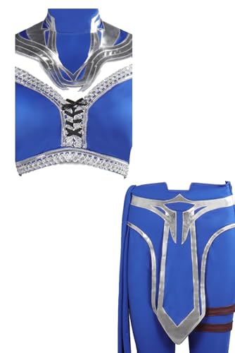 Kitana Kombat - Máscara de cosplay para hombre, accesorio para Halloween, carnaval, fiesta, decoración