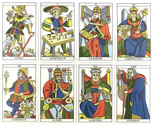 Kiuiom Baraja Adivinatoria de Tarot,Cartas de Tarot, Tarot Clásico, Tarot Deck, Tiradas de Tarot Tarot Tradicional Esoterismo Astrología Adivinación Numerológica para Principiantes y Entusiastas