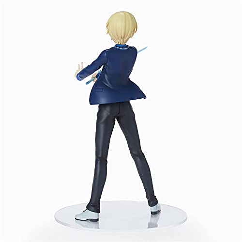 La figura de Eugeo Biele, el personaje de Sword Art Online, alias Eugeo Syntheses Satiz, mide 9.4 pulgadas de alto, está hecha de material de PVC, para colección en el hogar, utilizada por mayores de