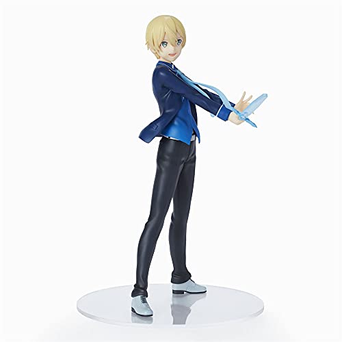 La figura de Eugeo Biele, el personaje de Sword Art Online, alias Eugeo Syntheses Satiz, mide 9.4 pulgadas de alto, está hecha de material de PVC, para colección en el hogar, utilizada por mayores de