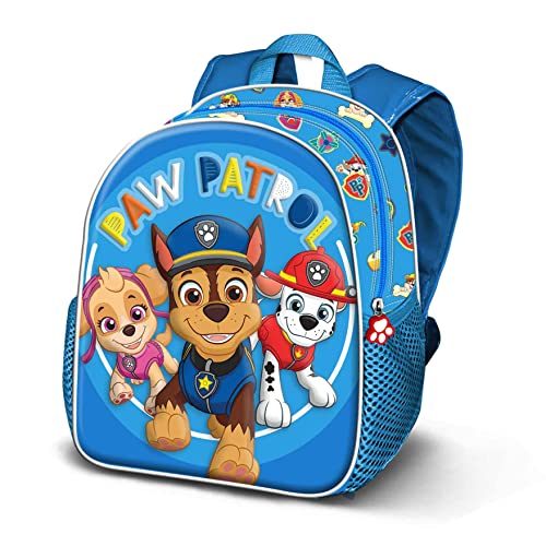 La Patrulla Canina Come!-Mochila Basic, Multicolor, 31 x 39 cm, Capacidad 18.2 L